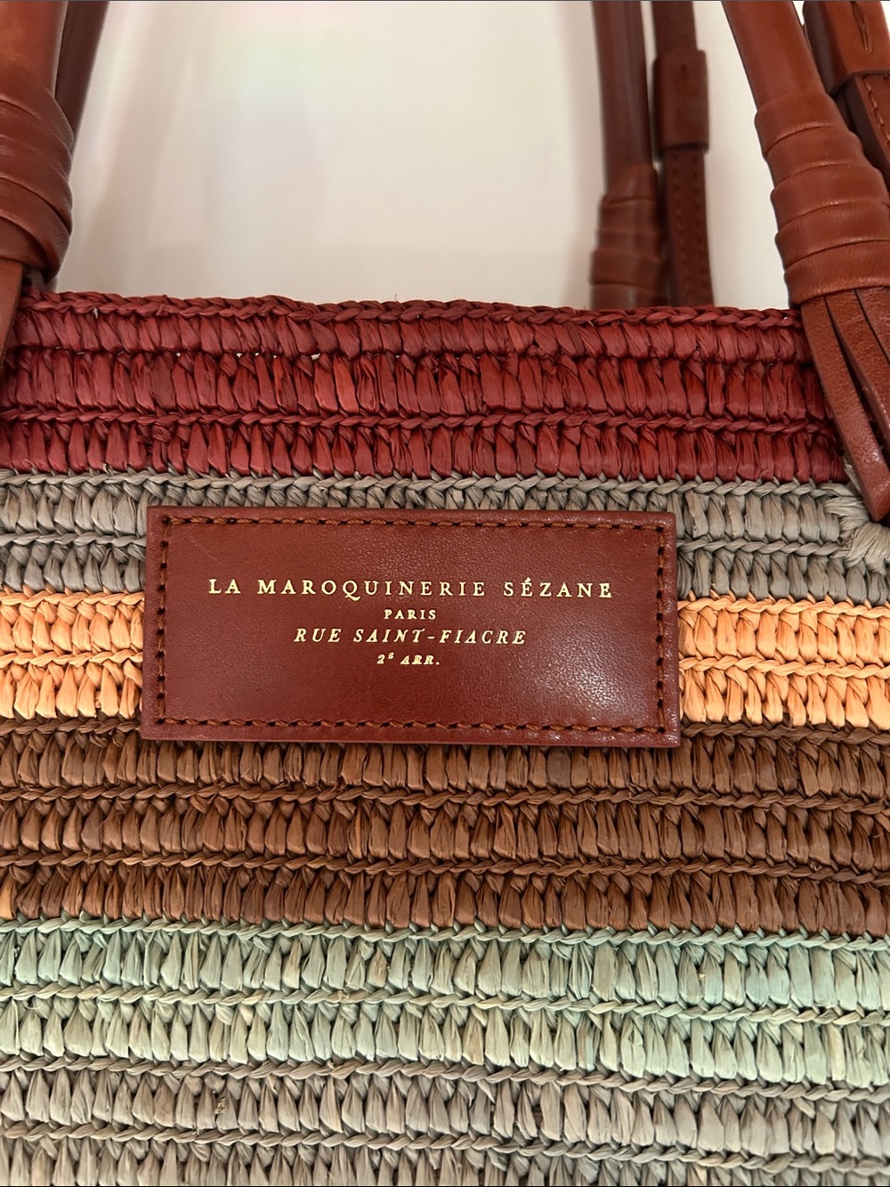 SEZANE Justine Maxi Basket Bag - Picture 2 of 7